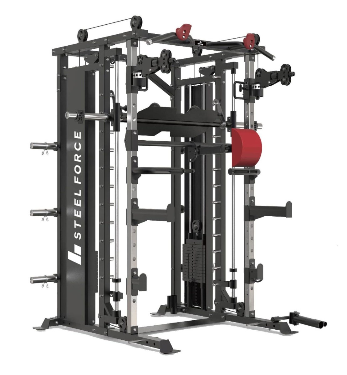 Multigym B20 Chargement de disques, Double Poulie, Multipower, Presse et accessoires