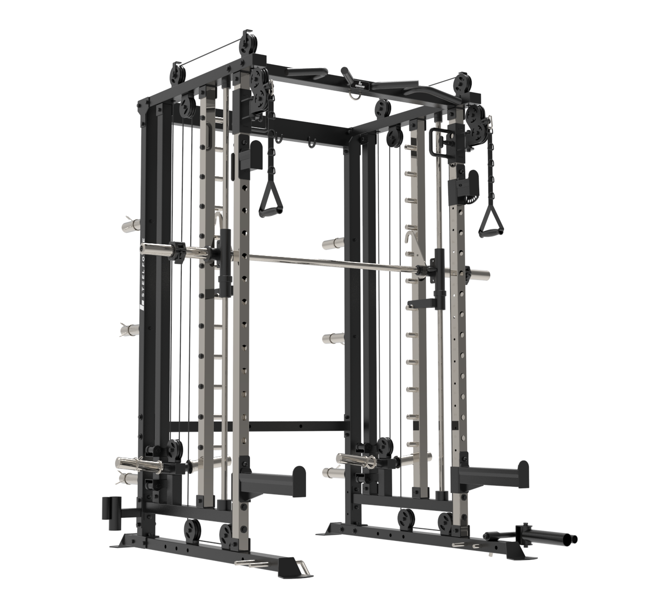 Multigym B6 Multipower, Double Poulie et Accessoires